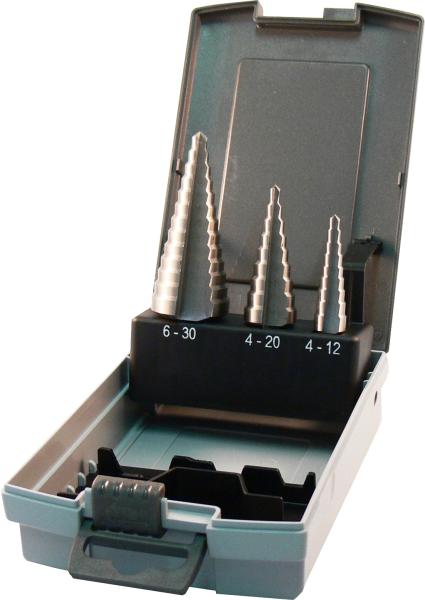 Stufenbohrer-Satz HSS-Co CBN 3 tlg.